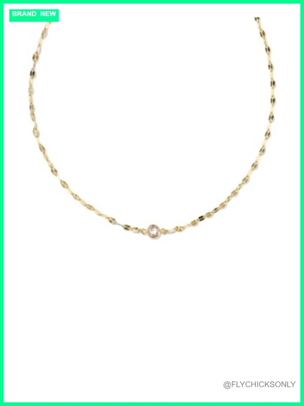 14K Yellow Gold-Filled Sunburst Pendant Necklace Lobster Clasp 16-18"
